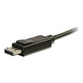 thumbnail image 3 of C2G 54300 Mini DisplayPort to DisplayPort Adapter Cable M/M, 4K UHD Compatible, Black (3 Feet, 0.91 Meters), 3 of 4