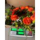 thumbnail image 3 of Decoración de Halloween Decoraciones de Halloween Corona de peonías de Acción de Gracias Corona decorativa de Halloween Corona de otoño Hoja de arce Puerta de ratán Armario co, 3 of 3