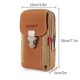 thumbnail image 3 of Xihbxyly Riñonera Multifuncional para Hombre, Funda de Lona Resistente para Teléfono, Correa de Hombro Ajustable, Diseño Compacto, Ideal para Deportes Al Aire Libre y Senderismo, Ideal para Papás y E, 3 of 3