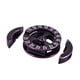 thumbnail image 4 of Herramienta de medición a escala RC, regla de ajuste, accesorio de metal para kit de coche y camión RC de 1/10 Negro púrpura, 4 of 9