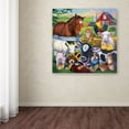 thumbnail image 3 of Trademark Fine Art 'Farm Friends' Canvas Art by Jenny Newland, 3 of 3