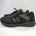 thumbnail image 4 of New Balance 990v5 Mens Size 16 EE Black On Black Made in USA Running Sneakers, 4 of 5