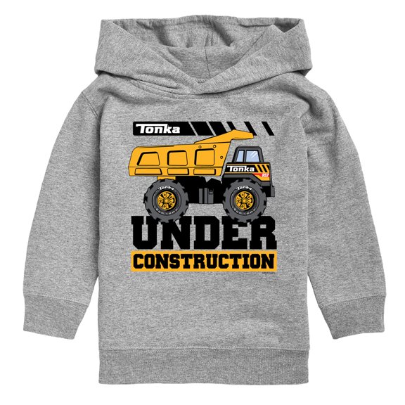Tonka - Under Construction - Toddler Boys Fleece Hoodie Sweatshirt