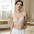 thumbnail image 3 of 3PC Pack Women Push Up Bra Everyday Underwear Comfortable Lingerie Bralette with Support Anti-Sag-Size 80C/36C, 3 of 6