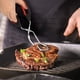 thumbnail image 5 of Paquete de 3 pinzas de tijera de acero inoxidable, pinzas de tijera para cocinar de 9/11/ 12 pulgadas, pinzas para hornear pan, comida, barbacoa y parrilla, 5 of 5