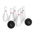 thumbnail image 2 of Juego de bolos para niños CUTICAT 6 bolos 2 bolas divertido juguete deportivo interior, 2 of 8