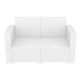 thumbnail image 3 of Compamia Monaco Causeuse d'Extérieur Blanche avec Coussin, 3 of 7