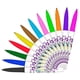thumbnail image 2 of Marcador Azor Aquarelo JR Colores Surtidos, 24 Piezas, Punta de Bala 1mm, 2 of 2