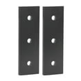 thumbnail image 3 of Flat Bracket,2Pcs Joint Plate Aluminium Joint Plate Straight Brace Best in its Class, 3 of 14