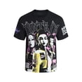 thumbnail image 5 of KPop Demon Hunters Men's and Big Men's Huntrix Poster Oversized Graphic Tee, Sizes XS-3XL, 5 of 5