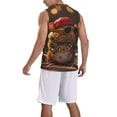 thumbnail image 2 of Pofeuu Hip-Hop Guinea Pig. Print Basketball Jersey, Shirts for Men Youth Basketball Jersey Crew Neck-Small, 2 of 6