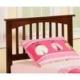 thumbnail image 2 of Leo & Lacey Mission Twin Wood Headboard in Walnut, 2 of 3