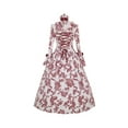 thumbnail image 4 of European Medieval Queen Costume Party Dress Vintage Outfit, 4 of 8