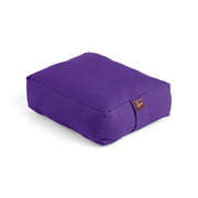 Zafu Cushion - Rectangular Cotton Filled - 1pc - Yogavni (Purple)