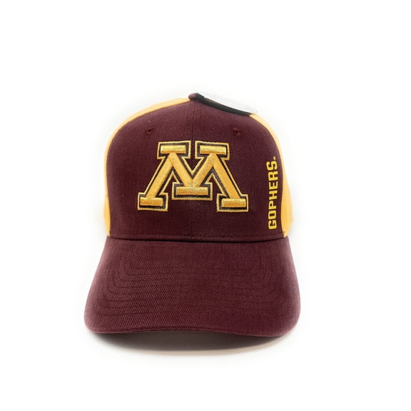 Captivating Headwear Unisex Fitted Minnesota Golden Gophers Hat, Gold