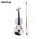 thumbnail image 4 of Violin 4/4 Acustico Madera Laminado Con Estuche Brea Y Arco Picool  Violin 4/4, 4 of 6