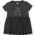 thumbnail image 3 of Inktastic Yiayia and Grandpa Love Me Girls Baby Dress, 3 of 5