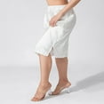 thumbnail image 2 of Jupons Mi-Longs pour Femmes à Porter sous les Robes, Taille Élastique, Jupon en Satin, Jupe à Bordure de Dentelle, 2 of 7