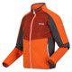 thumbnail image 3 of Regatta - Forro Polar Oberon VII de Jaspeada para Niños/Niñas (Naranja Fuego, Gris Seal), 3 of 6