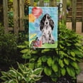 thumbnail image 2 of Happy Birthday Black Parti Cocker Spaniel Garden Flag, 2 of 5