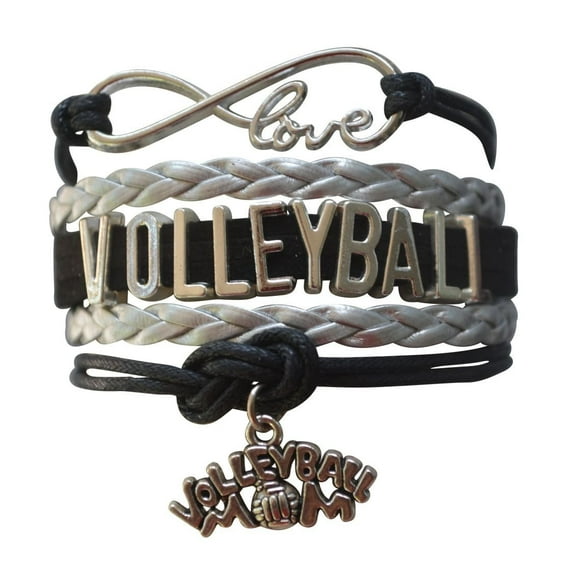 Volleyball Mom Infinity Bracelet -