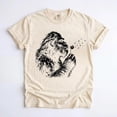 thumbnail image 2 of Bigfoot Dandelion T-Shirt, Vintage Sasquatch Woodland Nature Graphic Tee, 2 of 3