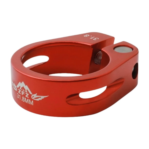 Abrazadera de tija de sillín de bicicleta, abrazadera de liberación rápida para bicicleta, tija de sillín de repuesto ligera 318 mm