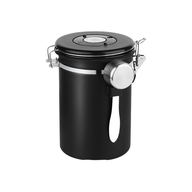 Contenedor de Almacenamiento de Café Inteprter Negro
