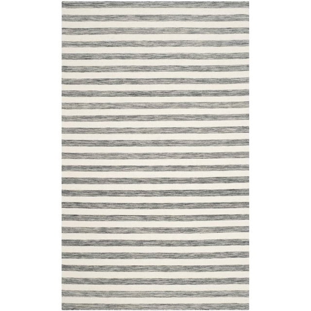 Safavieh Dhurries Grey Contemporary Rug - 3' x 5'