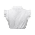 thumbnail image 2 of Oktoberfest Dirndl Blouse Women 2025 Eyelet Button V Neck Dirndl Shirt Oktoberfest Top Traditional Outfit, 2 of 7