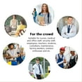 thumbnail image 6 of XIHAMA 10 Pack Retractable Badge Lanyards and ID Badge Holder, Strap Lanyard with Swivel Metal Clasp for Badge Holders, Keychains, Offices, Staff, Students, Employees, 6 of 7