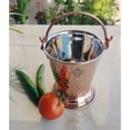 thumbnail image 5 of Indian Art Villa Steel Copper Hammered Design Serving Bucket, 1 Piece, 5 of 5