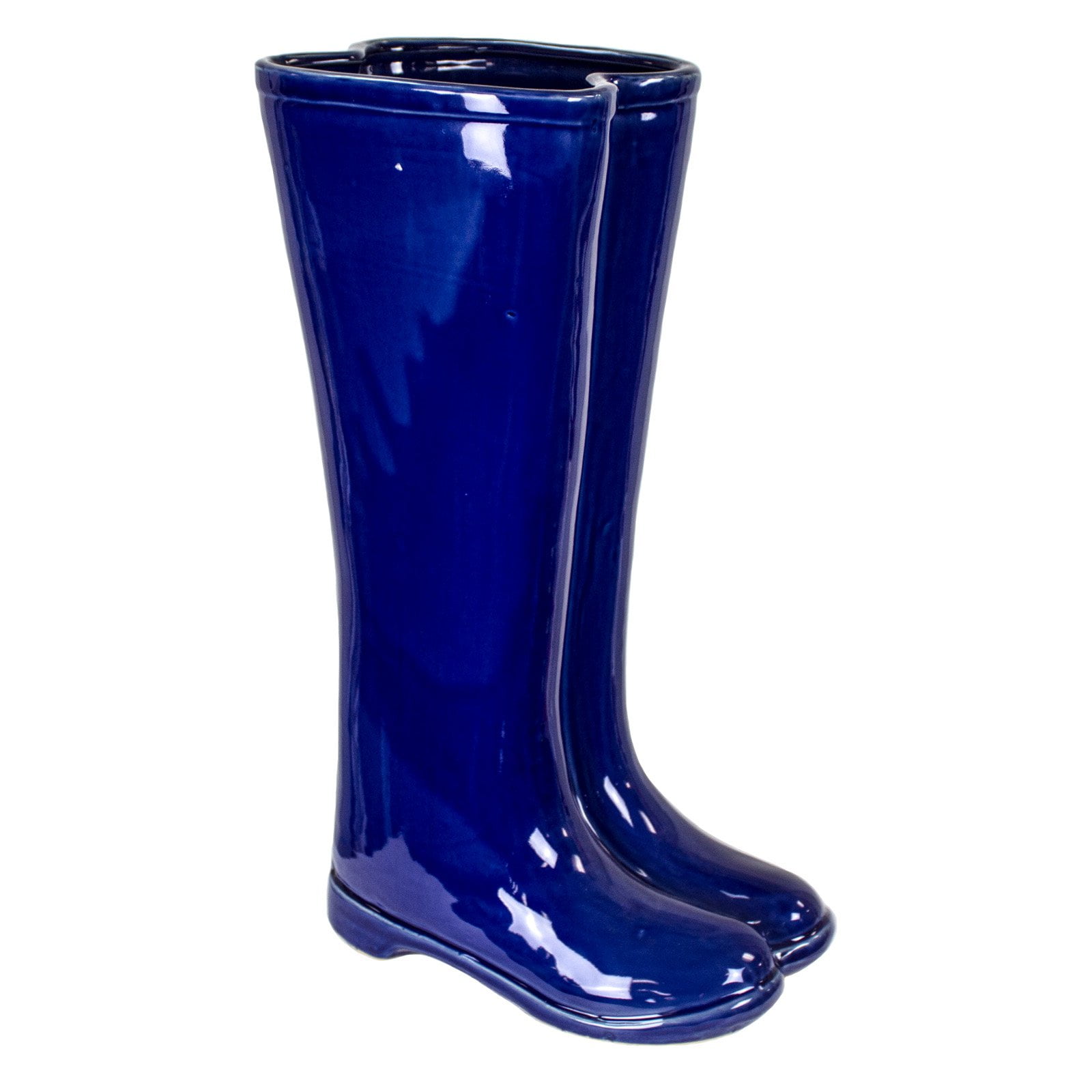 Sagebrook Home Ceramic Boots Umbrella Stand