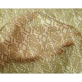 thumbnail image 4 of oneOone Silk Tabby Fabric Swirl & Geometric Block Print Sewing Fabric BTY 42 Inch Wide, 4 of 4