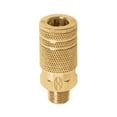 thumbnail image 1 of Cople De Latón Cuerda 1/4 Npt Macho Truper Truper COPLE-MA-1/4, 1 of 3