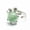 Green Aventurine, variant on Mini Turtle Ring Natural Crystal Stone Chakra Quartz Round Bead Healing Reiki