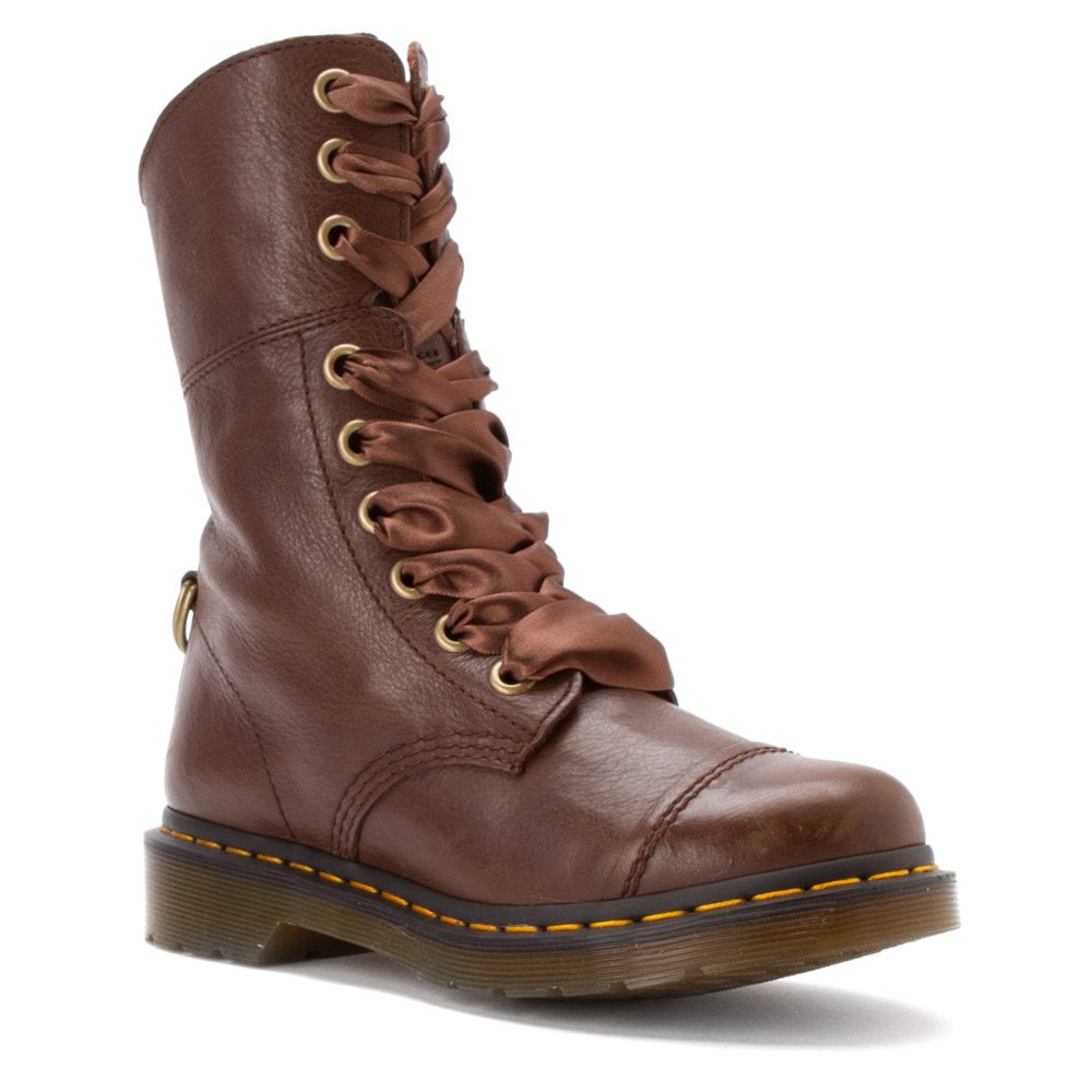 Aimilita 9 eye toe cap boot best sale