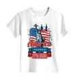 thumbnail image 5 of Gubotare 4th of July Toddler T-Shirts Tee for Girls 4th of July Shirt Patriotic American Cute Kids Graphic T-Shirt Size 9-10 (White,9-10 Years), 5 of 5
