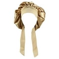 thumbnail image 4 of Hair Bonnet Comfortable Sleeping Hat Reusable for Cooking Household Cleaning Aureate, 4 of 8