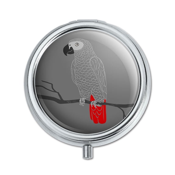 African Grey Bird Parrot Pet Pill Box