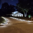 thumbnail image 2 of LEONLITE 12-PACK 12V Low Voltage LED Landscape Light, 3W Walkway Lawn Lights with Aluminum Housing for Outdoor, Yard, Patio, IP65, 4000K Cool White, 50,000 Hours Lifespan, 2 of 7