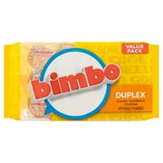Bimbo Duplex Crme Sandwich Cookies, Value Pack, 10 Pack, Individually Wrap