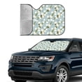 thumbnail image 3 of Kdxio Tulips Flowers Print Front Windshield Sun Shade,Folding Auto Sunshade for Car Truck SUV-Medium, 3 of 7