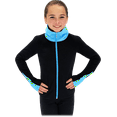 thumbnail image 2 of Chloe Noel JS883P Contract Elite Polartec Spiral Fleece Figure Skating Jacket, 2 of 2