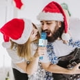 thumbnail image 3 of PayUSD Wireless Microphone for Kids Bluetooth Karaoke Microphone for adults 5-in-1 Portable Handheld Mic Speaker Birthday Christmas Gifts Toys for Girls Boys Adults All Age, Blue, 3 of 9