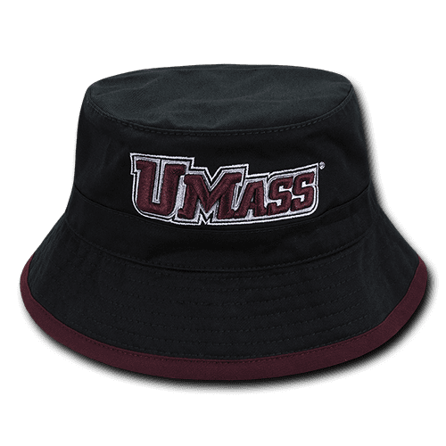 NCAA University of Massachusetts College Bucket Caps Hats,S/M Walmart
