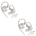 thumbnail image 2 of Wisewang ZX3 Wired Earphones Noise Reduction In-ear Headphone Running Headset Type 3 with Mic 2Set, 2 of 6