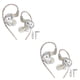 thumbnail image 3 of Matsuzay Auriculares ZX3 con cable, portátiles, dinámicos, de 360 grados, en la oreja, para transmisión en vivo, para correr, Tipo 3 con Type1 NO1, 3 of 6