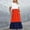 Navy summer dresses, variant on Wycnly Summer Dresses for Women Maxi Dress for Women Beach Loose Flowy Pleated Ruffle Swing Long Sundress with Pocket Women Vintage Color Block Round Neck Short Sleeve Maxi Sundresses