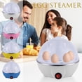 thumbnail image 5 of CNKOO Egg Cooker Electric 5-Egg Capacity  Soft  Medium  Hard-Boiled Egg Cooker with Auto Shut-Off  Measuring Cup Included  BPA Free, 5 of 5